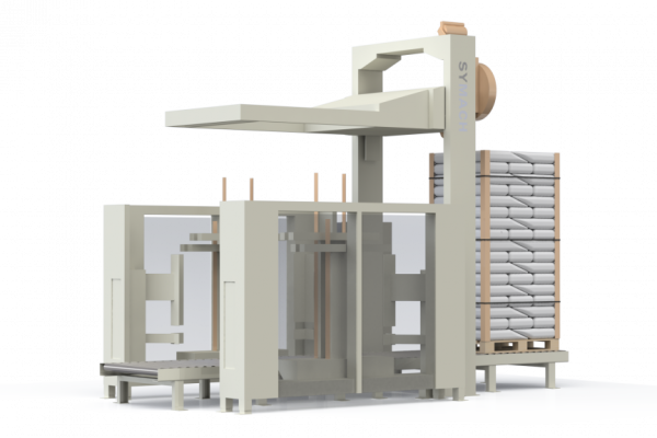 Machines à poser les cornières et cerclage automatique